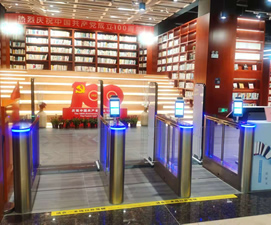 江海區圖書館擺閘效果圖片