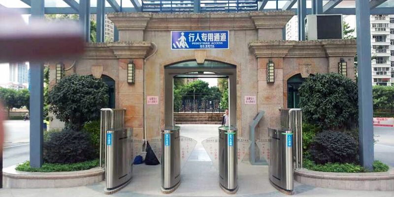 翼閘閘機工作原理圖是什么？