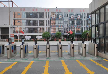 人臉識別翼閘線怎么接?