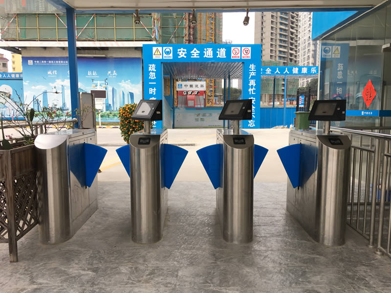 智能翼閘機(jī)的安裝與調(diào)試