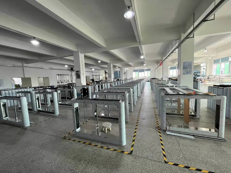 工地實(shí)名制翼閘的介紹和示意圖是什么樣的?