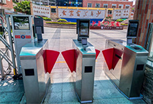 人臉識別翼閘效果圖圖片哪里有？